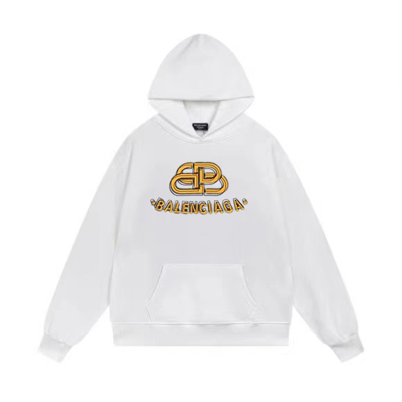 1:1 Quality 23SS printing black white hoodie