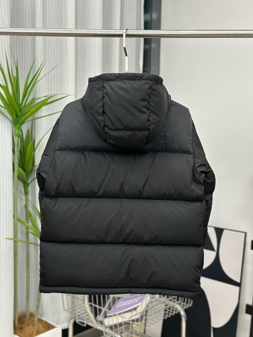 1:1 quality Nuptse windproof hooded down jacket