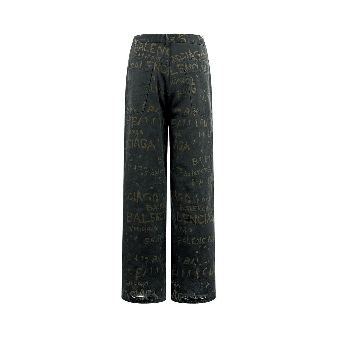 1:1 Quality new arrival full logo jeans