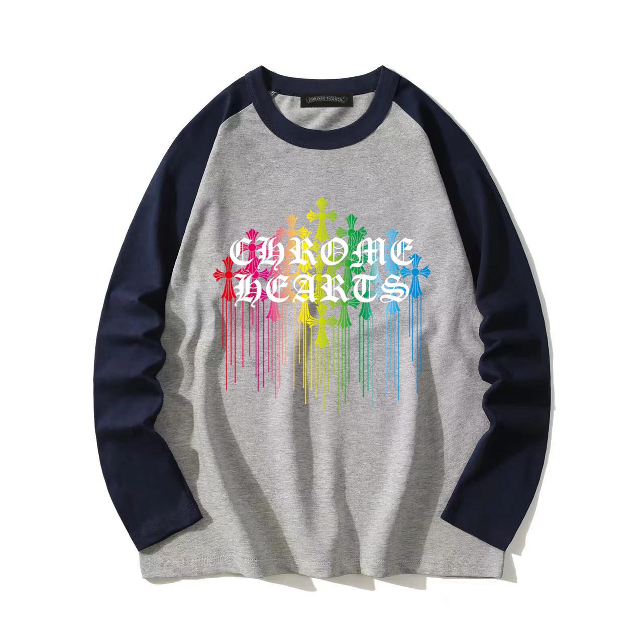 New arrival splicing color long sleeve