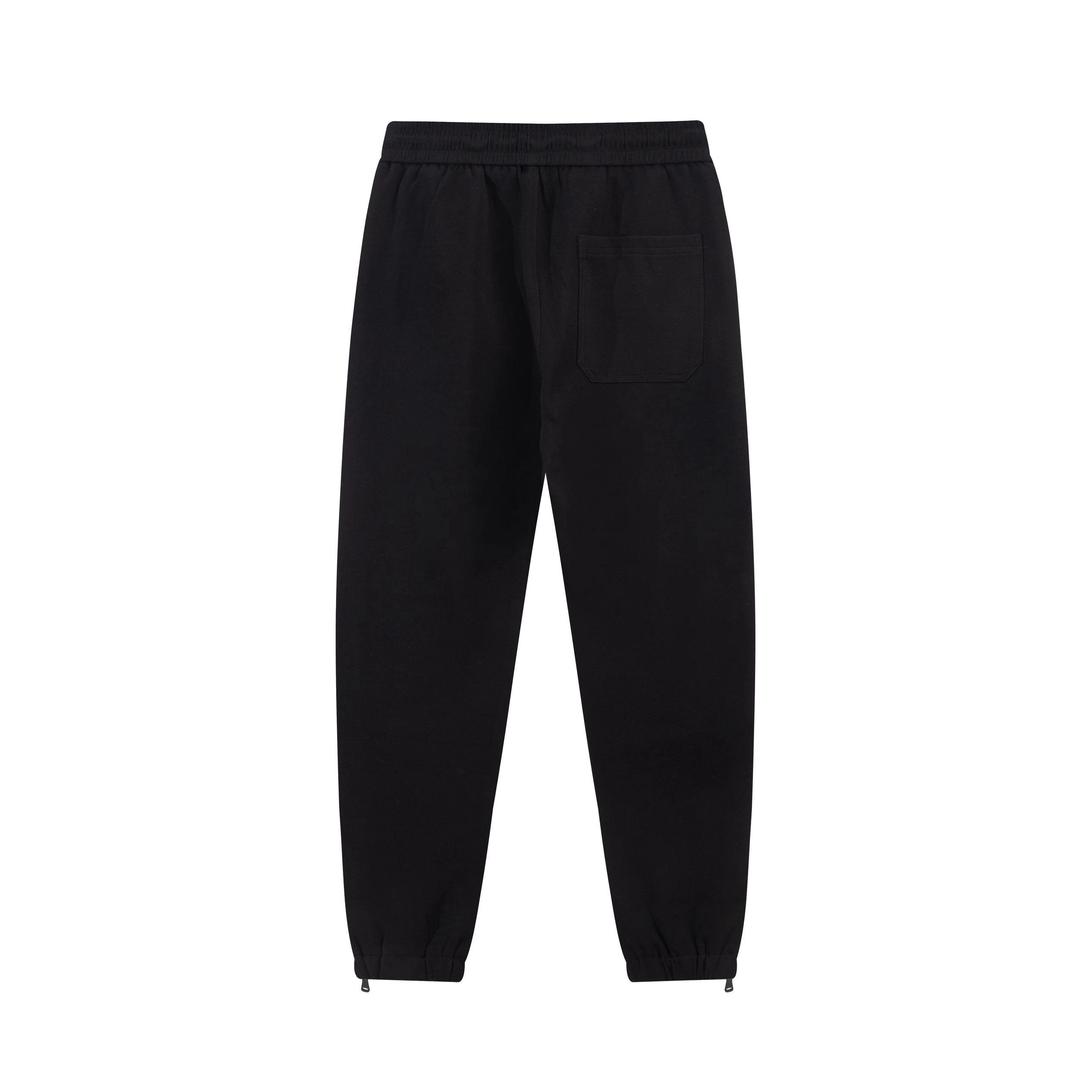 New arrival black embroidery sweatpant