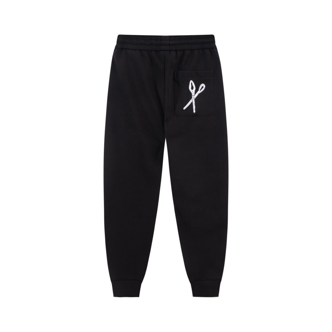 New arrival black with white print pant