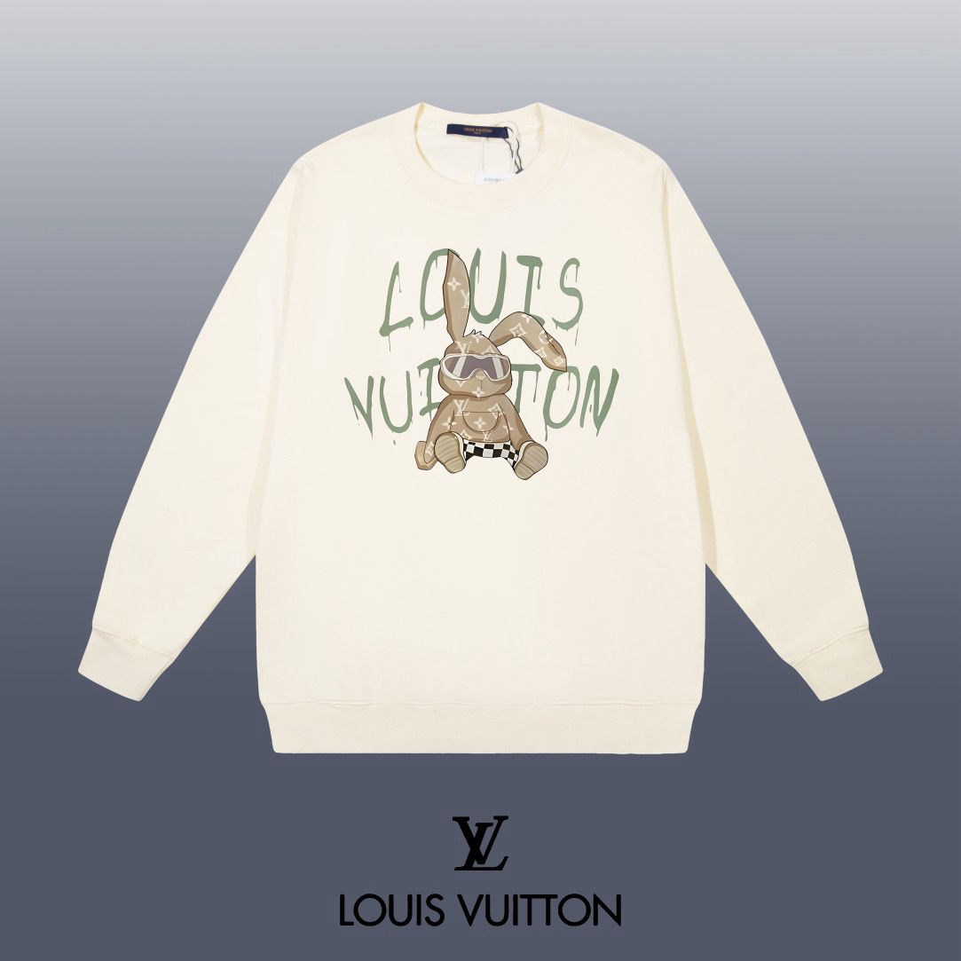New arrival bear print crewneck
