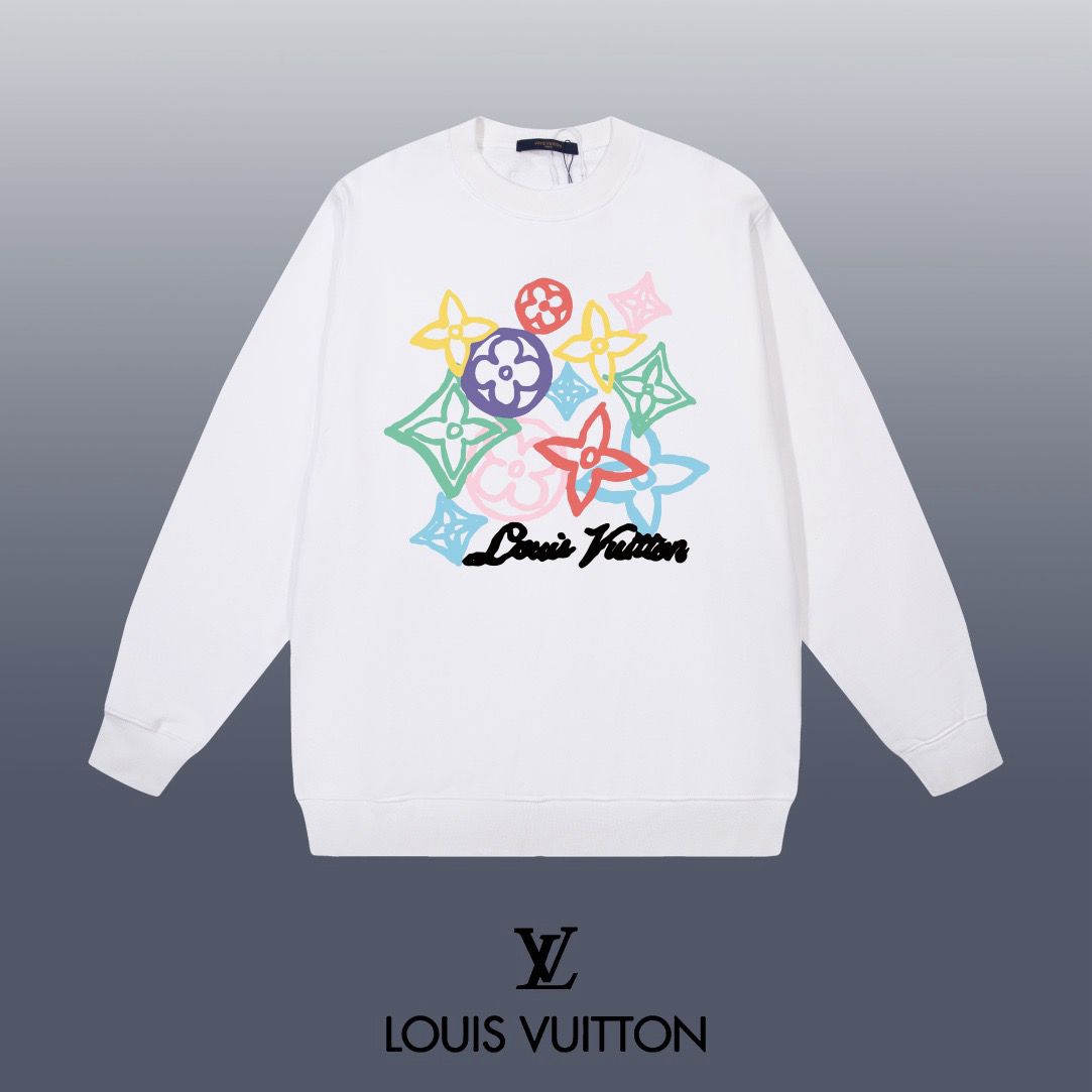 New arrival colorful logo crewneck