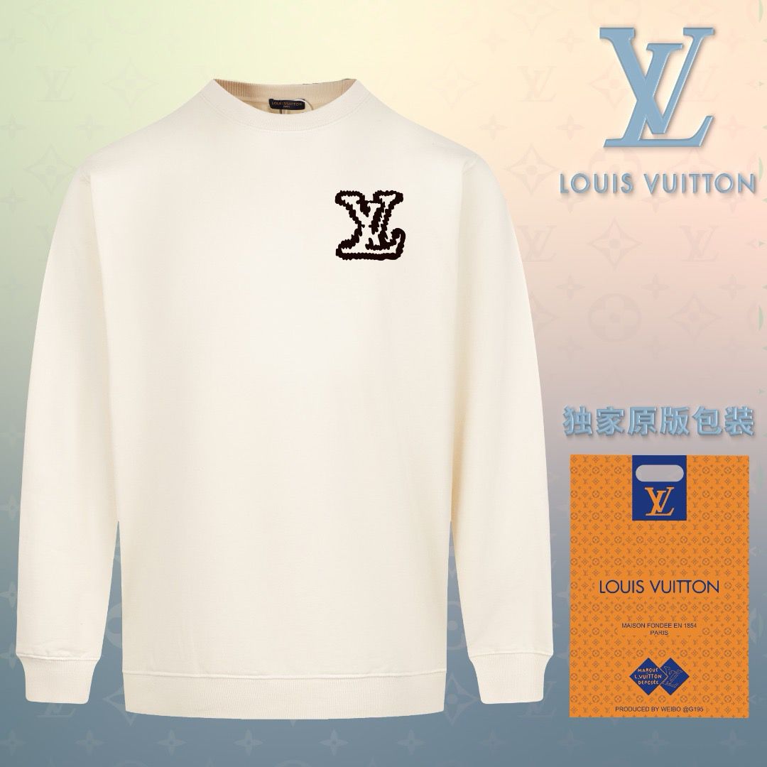 New black logo print crewneck
