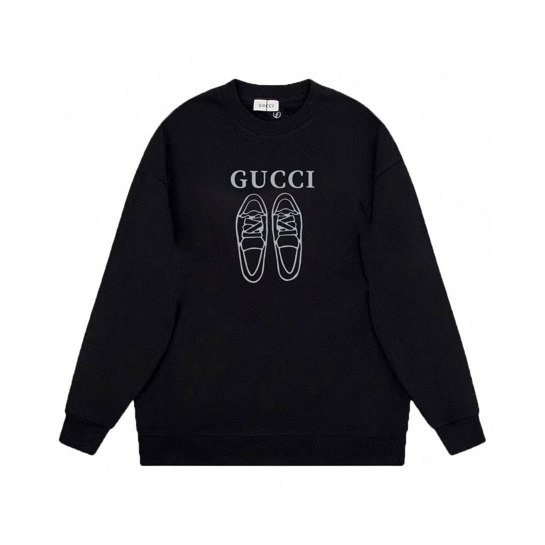 New shoes print crewneck