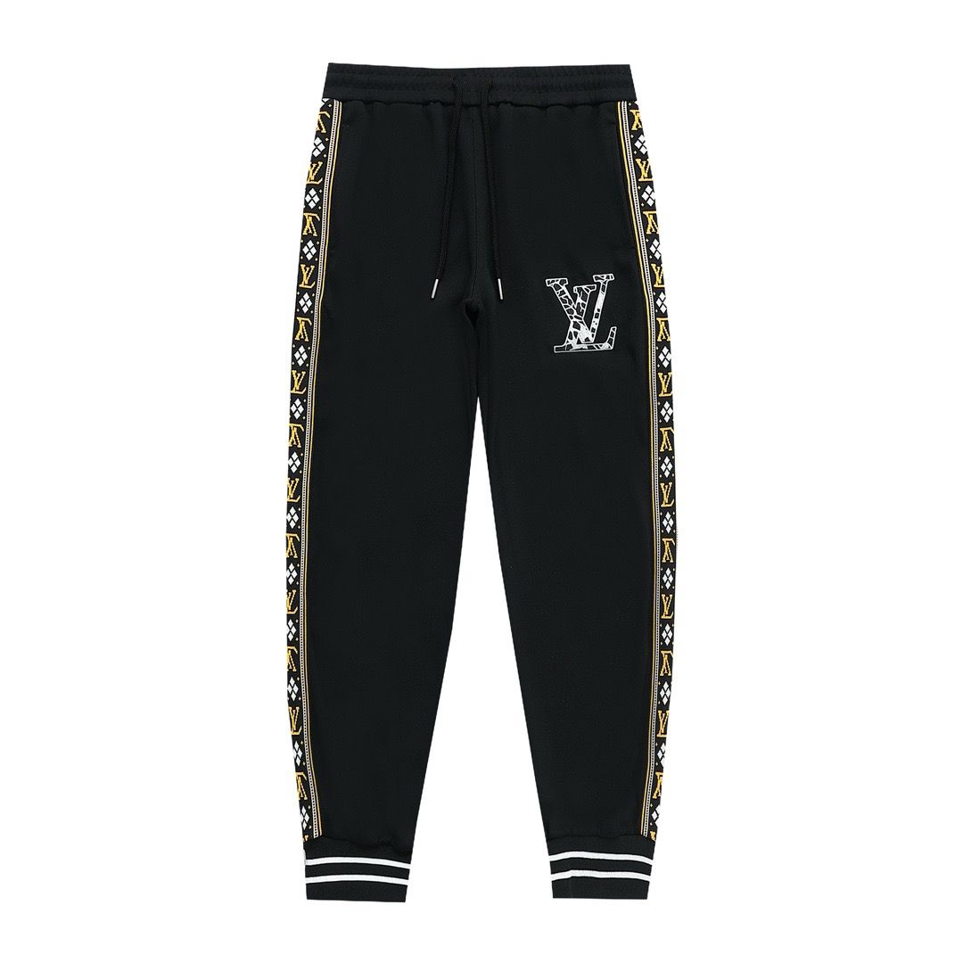 New arrival black with yellow pant