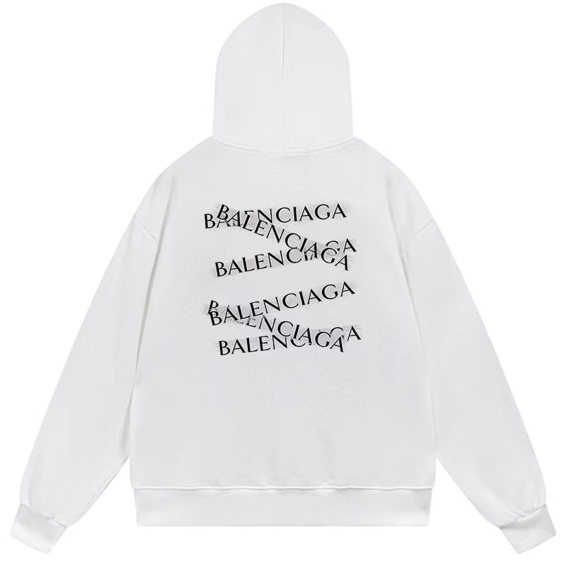 1:1 Quality logo printing black white hoodie