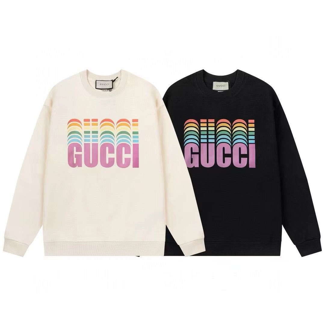 New arrival double logo crewneck