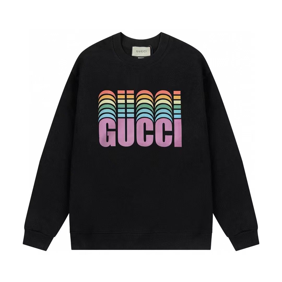New arrival double logo crewneck