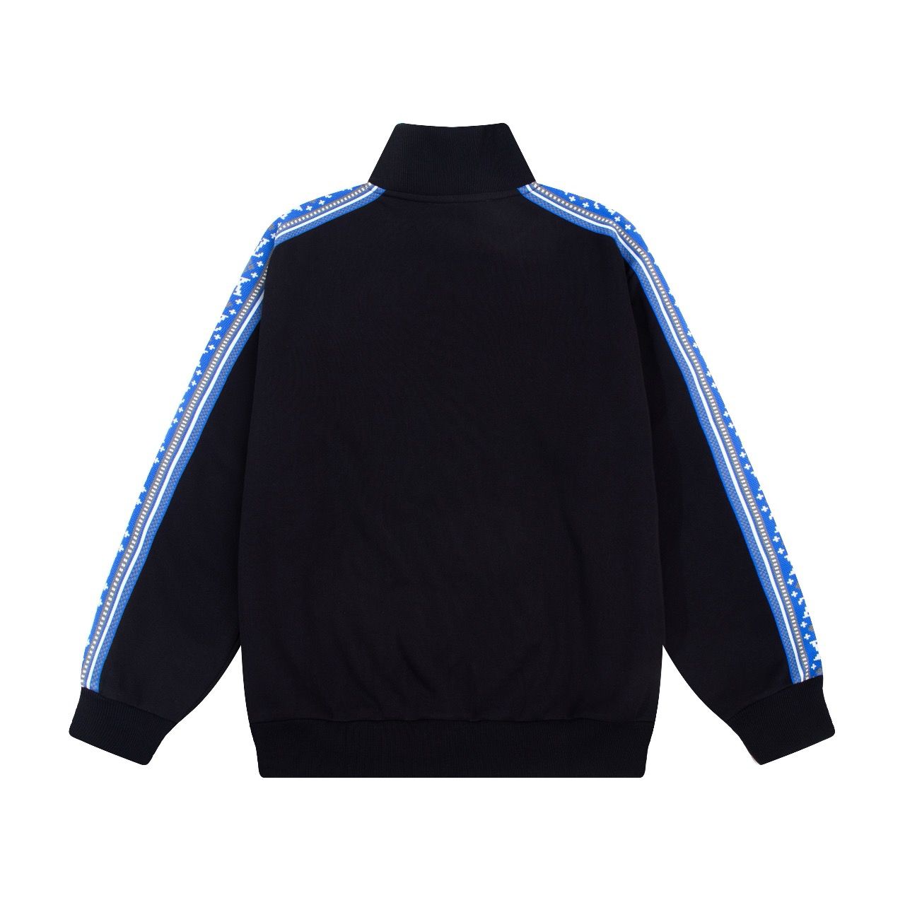 New arrival black with blue zipper jacket