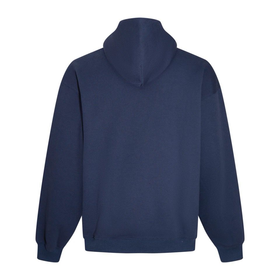 New arrival navy blue oversize hoodie