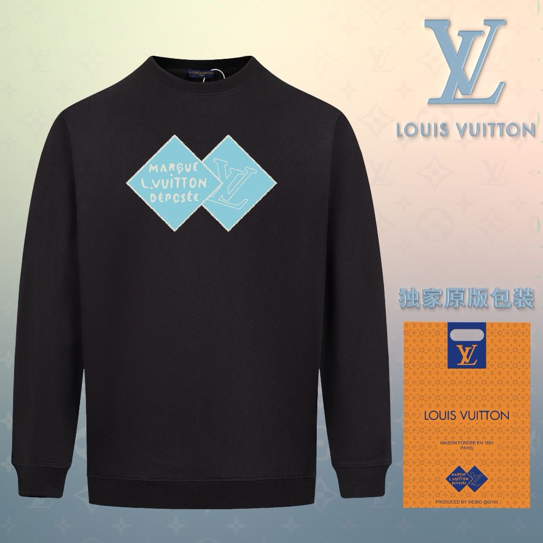 New blue print crewneck