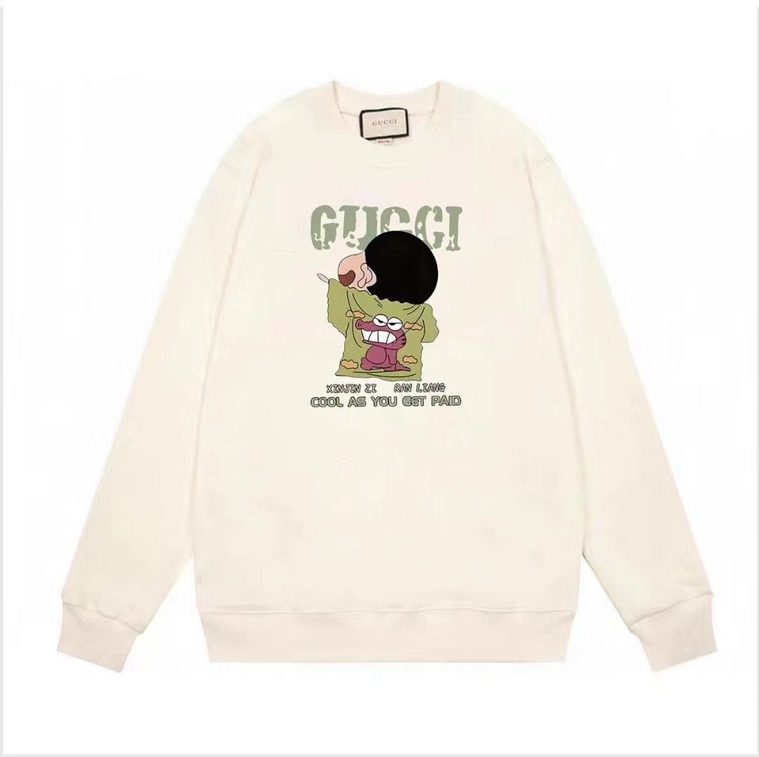 New arrival cartoon print crewneck