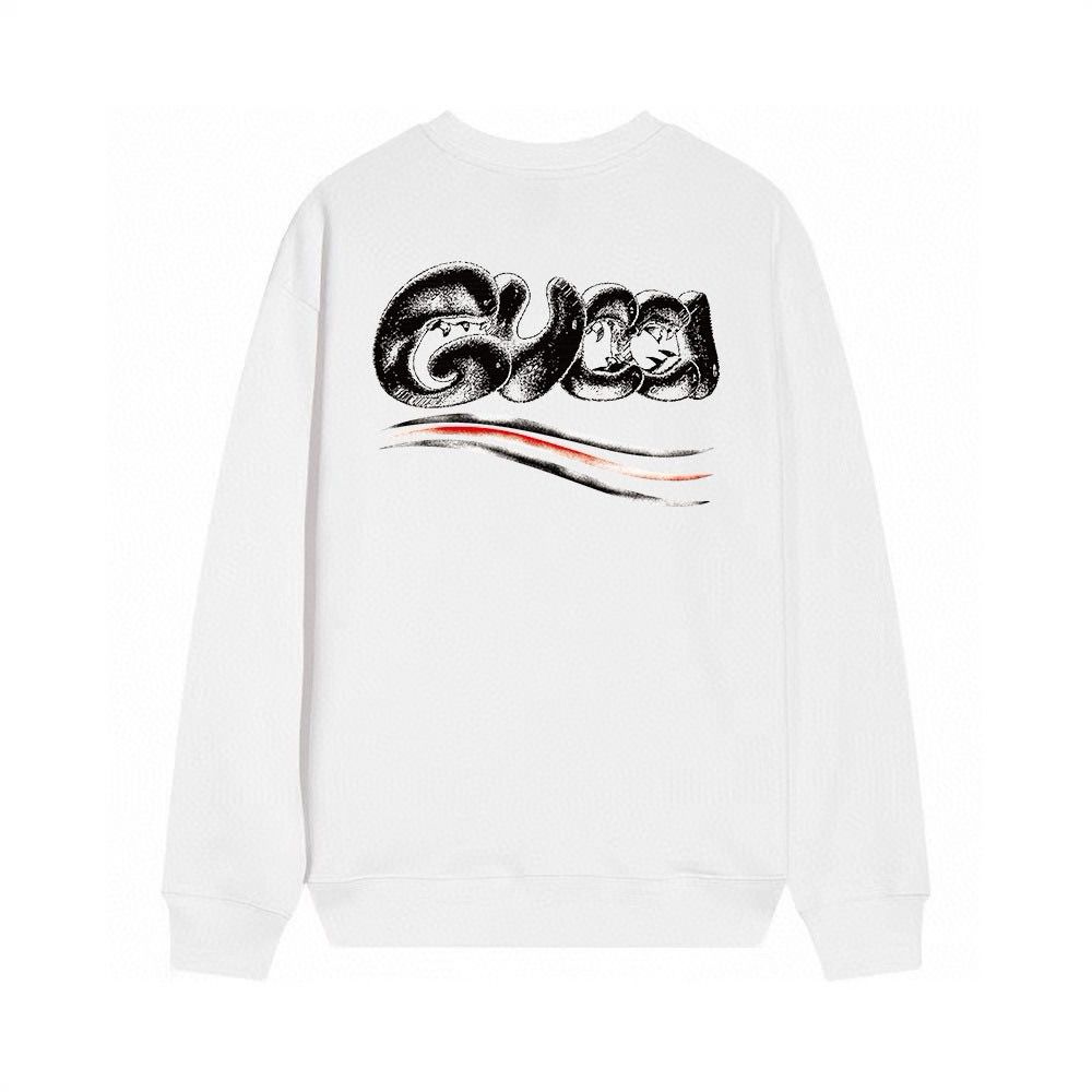 New blurry logo crewneck