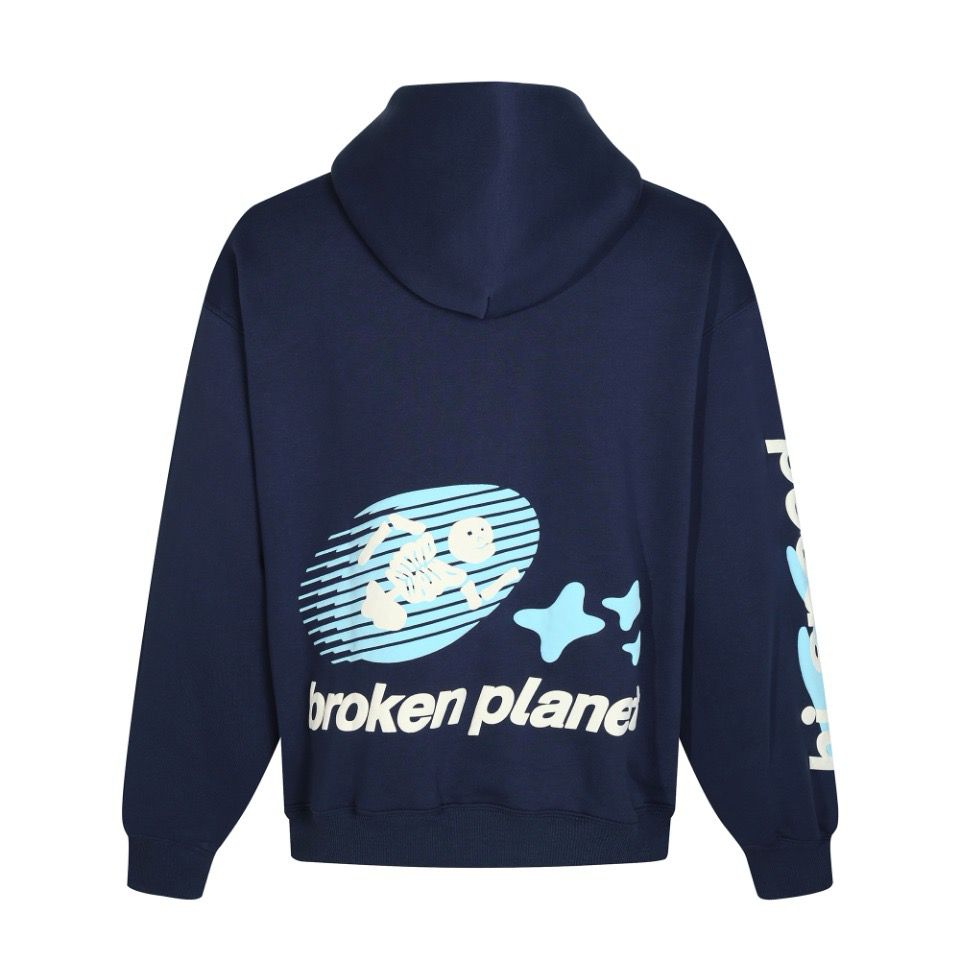 New arrival navy blue oversize hoodie