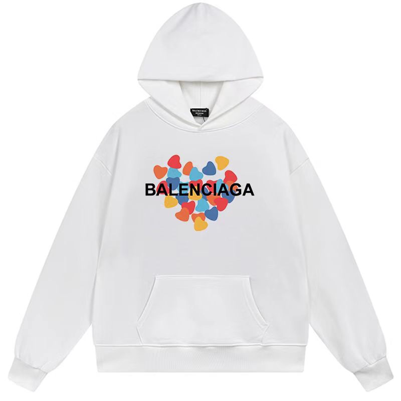 1:1 Quality logo printing black white hoodie