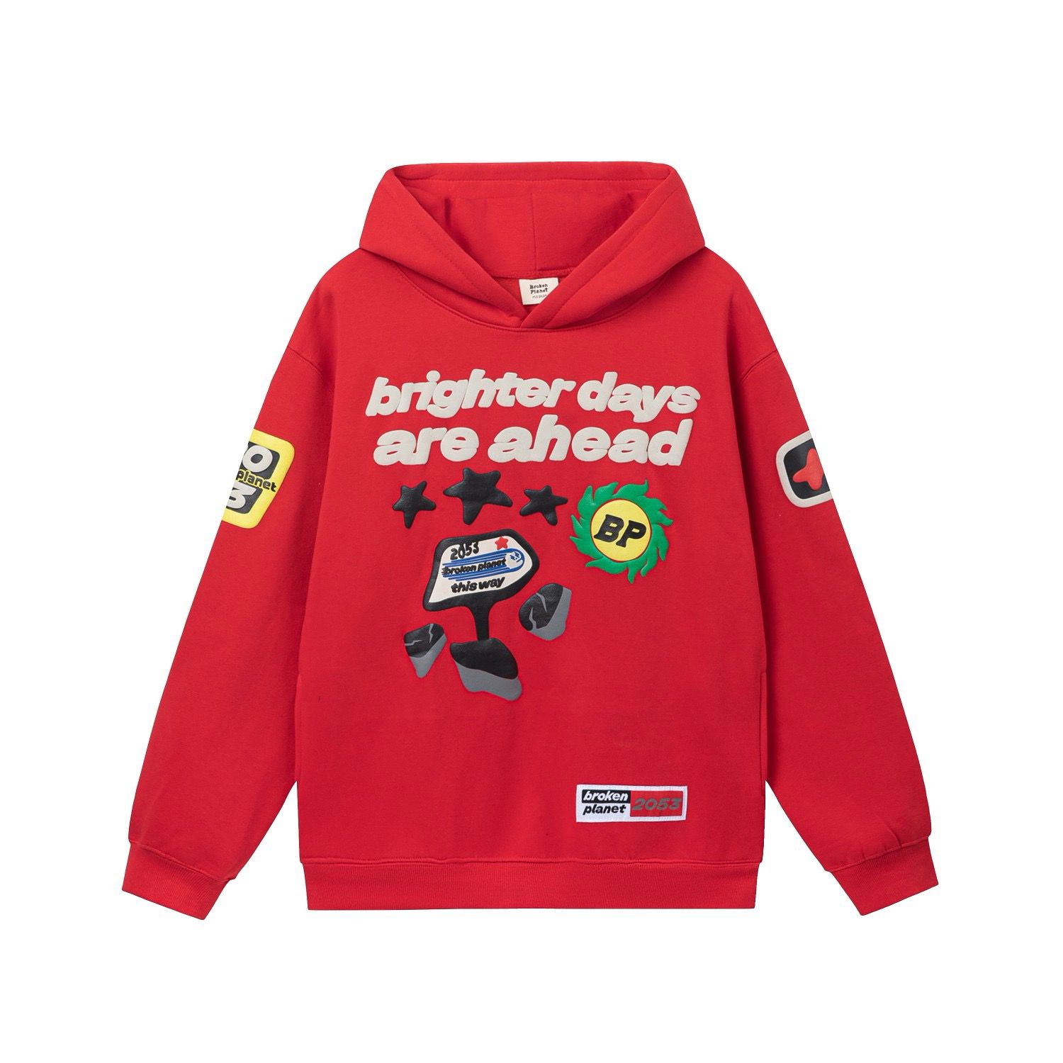 New arrival red hoodie with pant tracksuit
