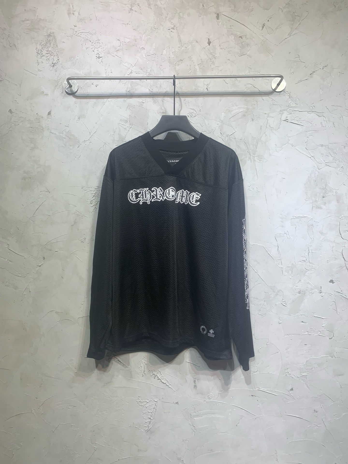 New arrival mesh long sleeve jersey