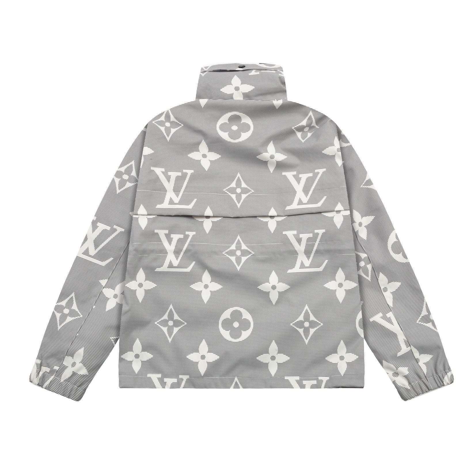 1:1 Version new grey full logo jacket