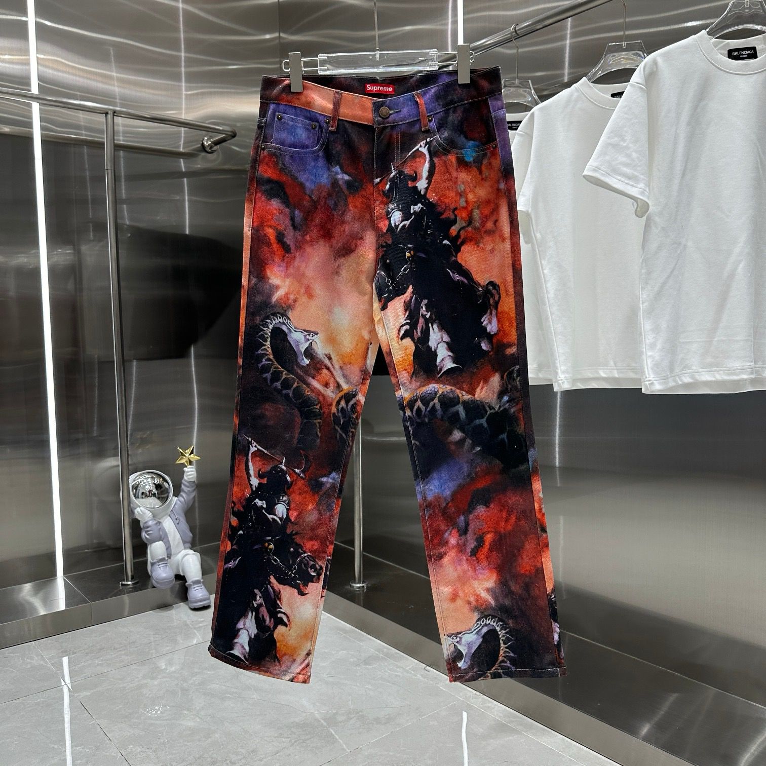 1:1 New arrival fire jeans