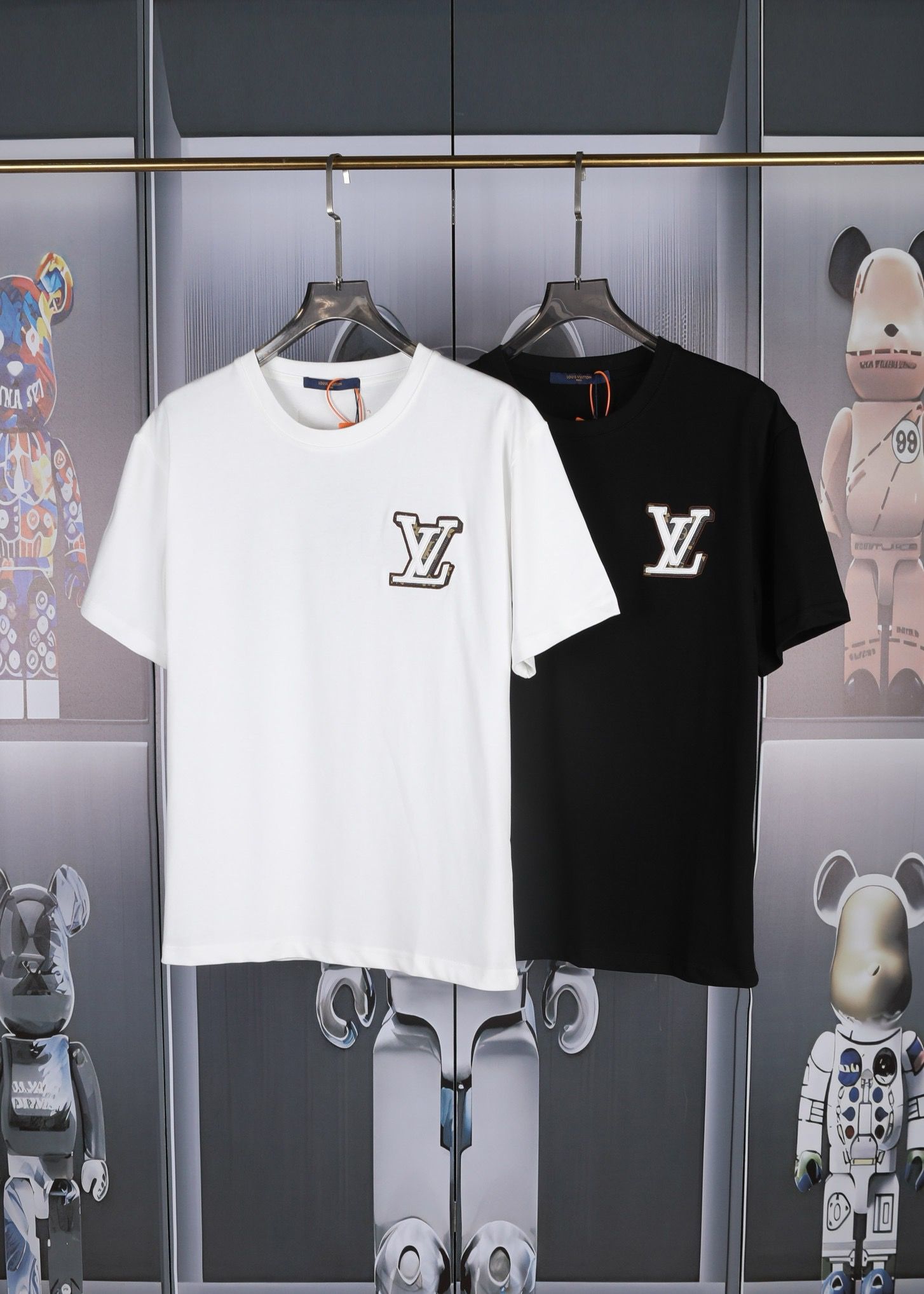 New arrival embroidery simple tshirt