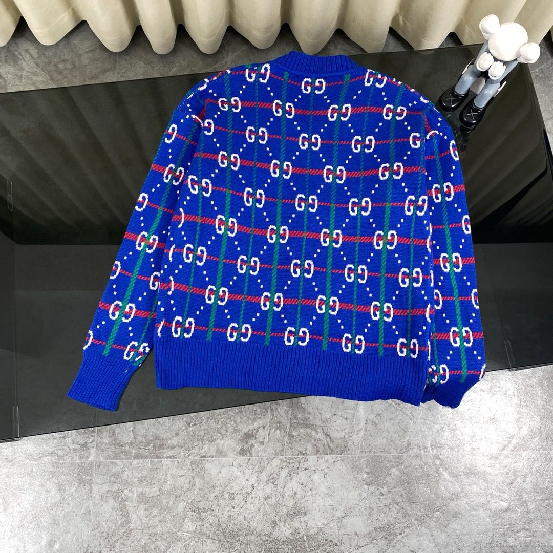 1:1 New arrival blue sweater