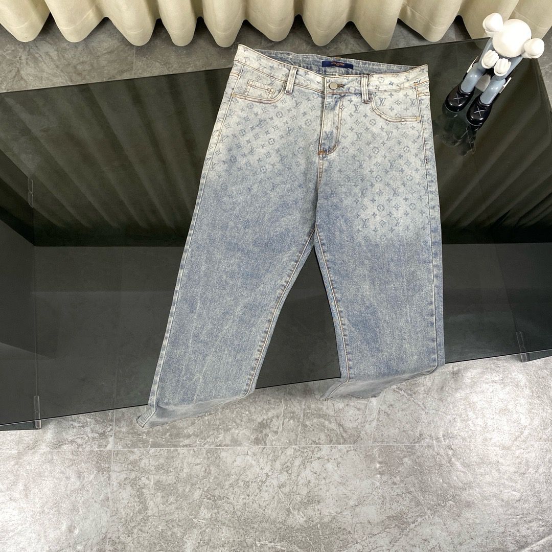 1:1 New light blue jeans