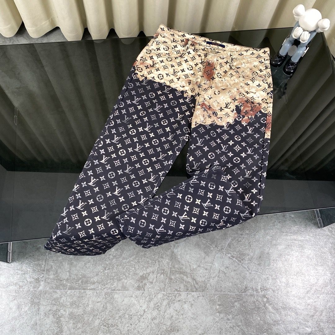 1:1 New arrival double color jeans