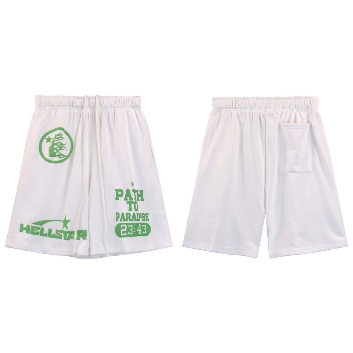 New washing black short
