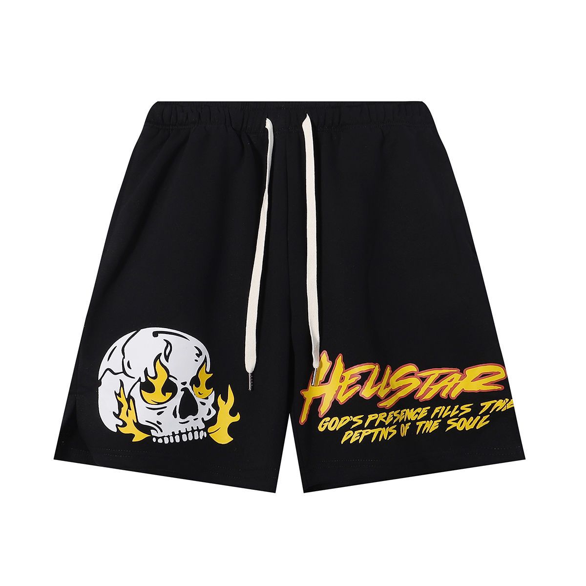 New cotton skull short