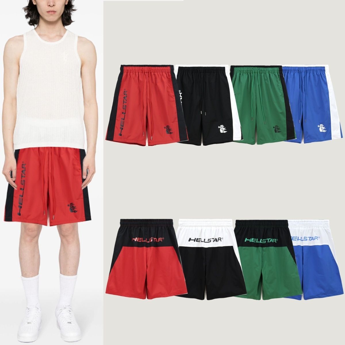 New mesh inside nylon short