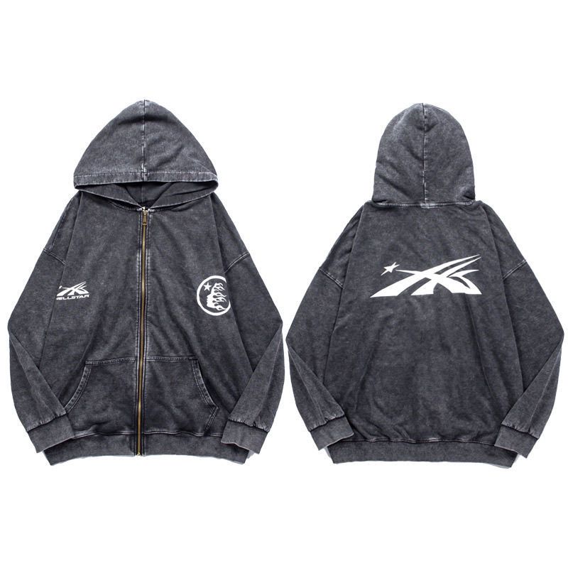 New washing grey oversize tracksuit
