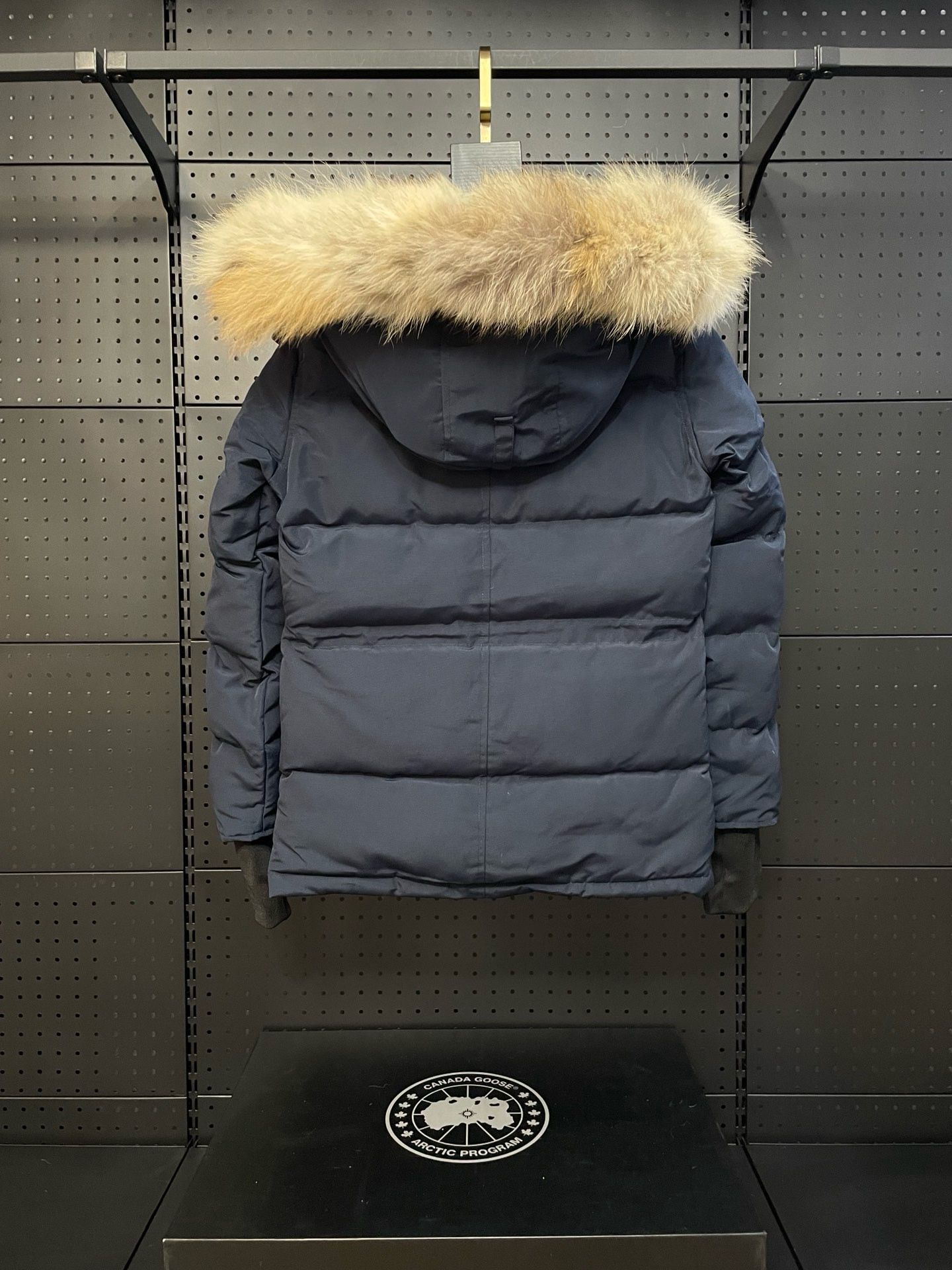 1:1 Top navy blue down jacket