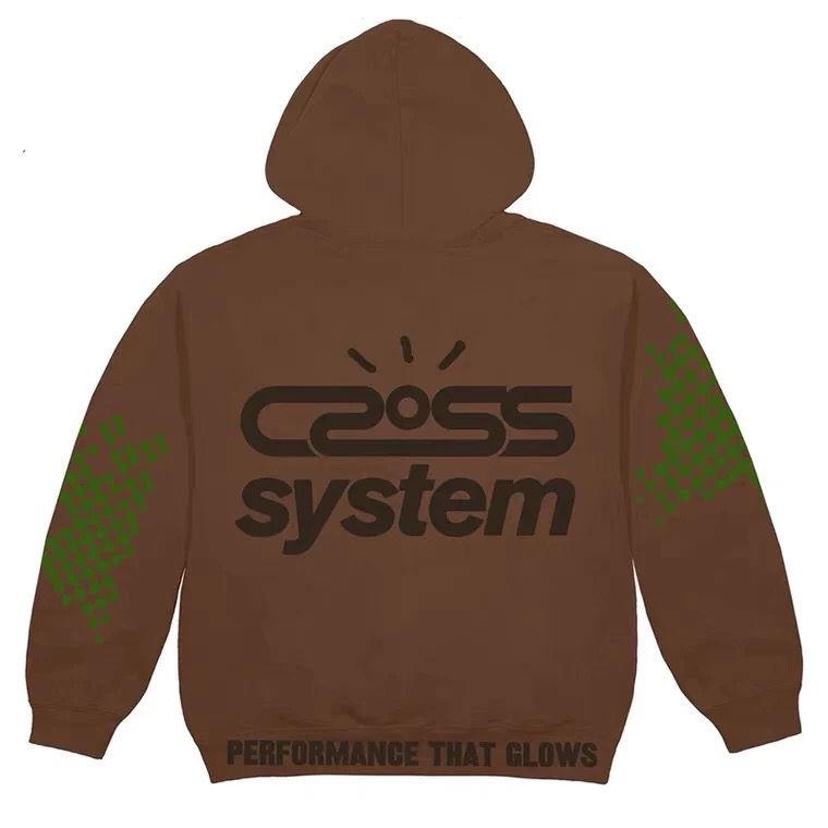 1:1 Cactus Jack Speed brown hoodie