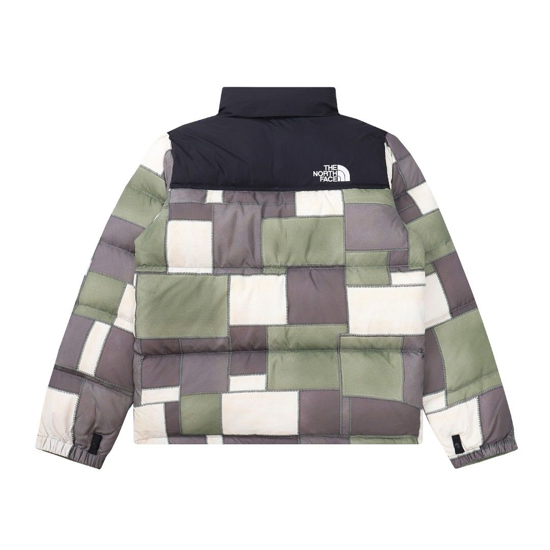 1:1 New green camo down jacket