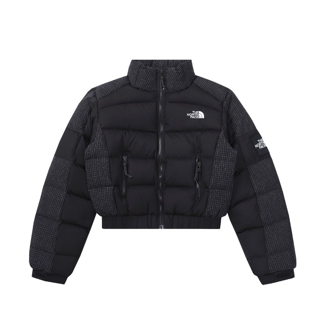 1:1 New women's short down jacket