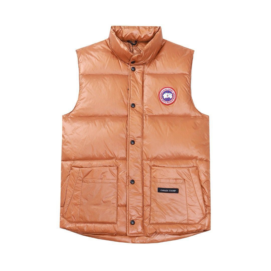 1:1 New orange down vest