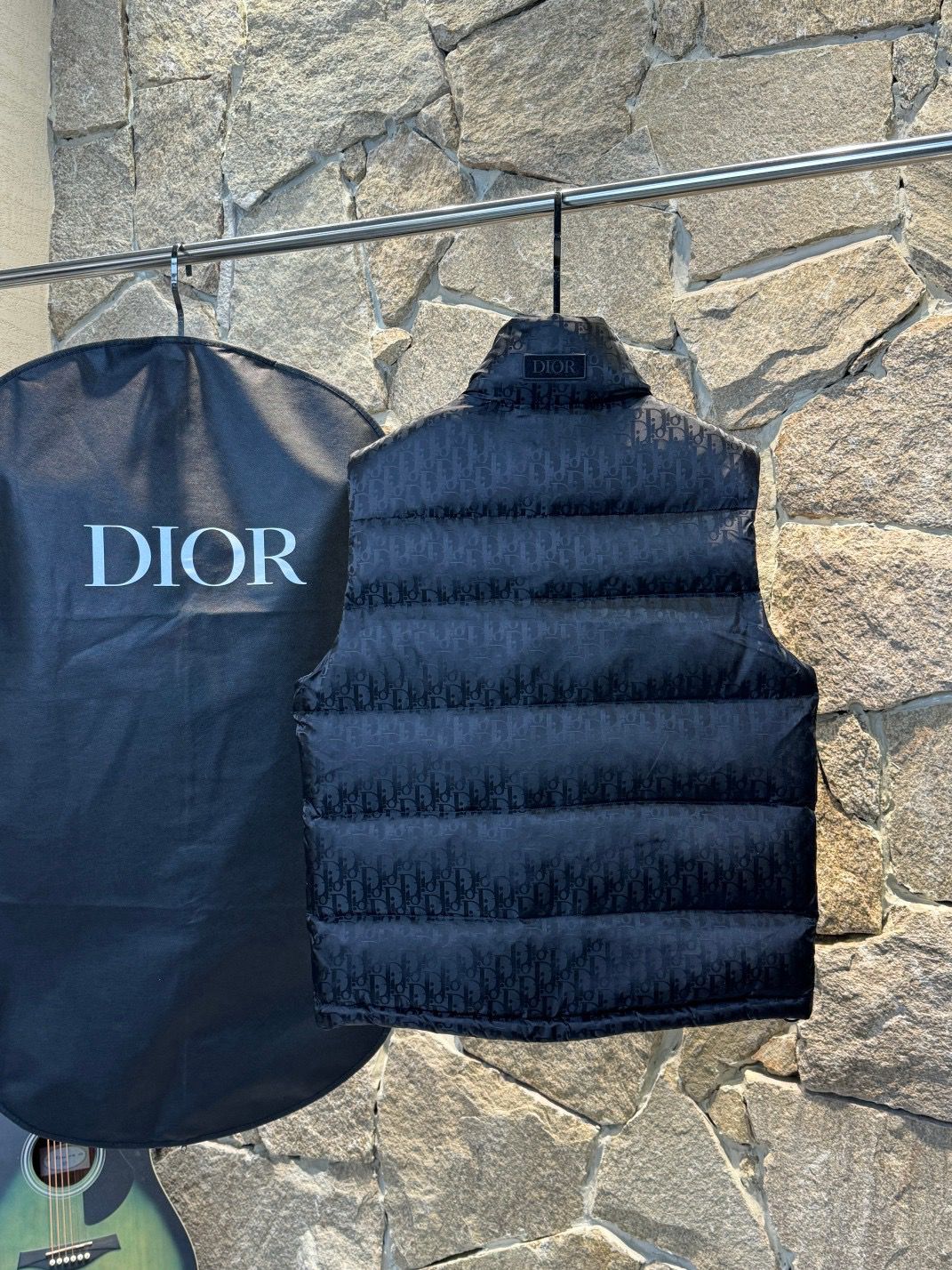 1:1 top version new black down vest