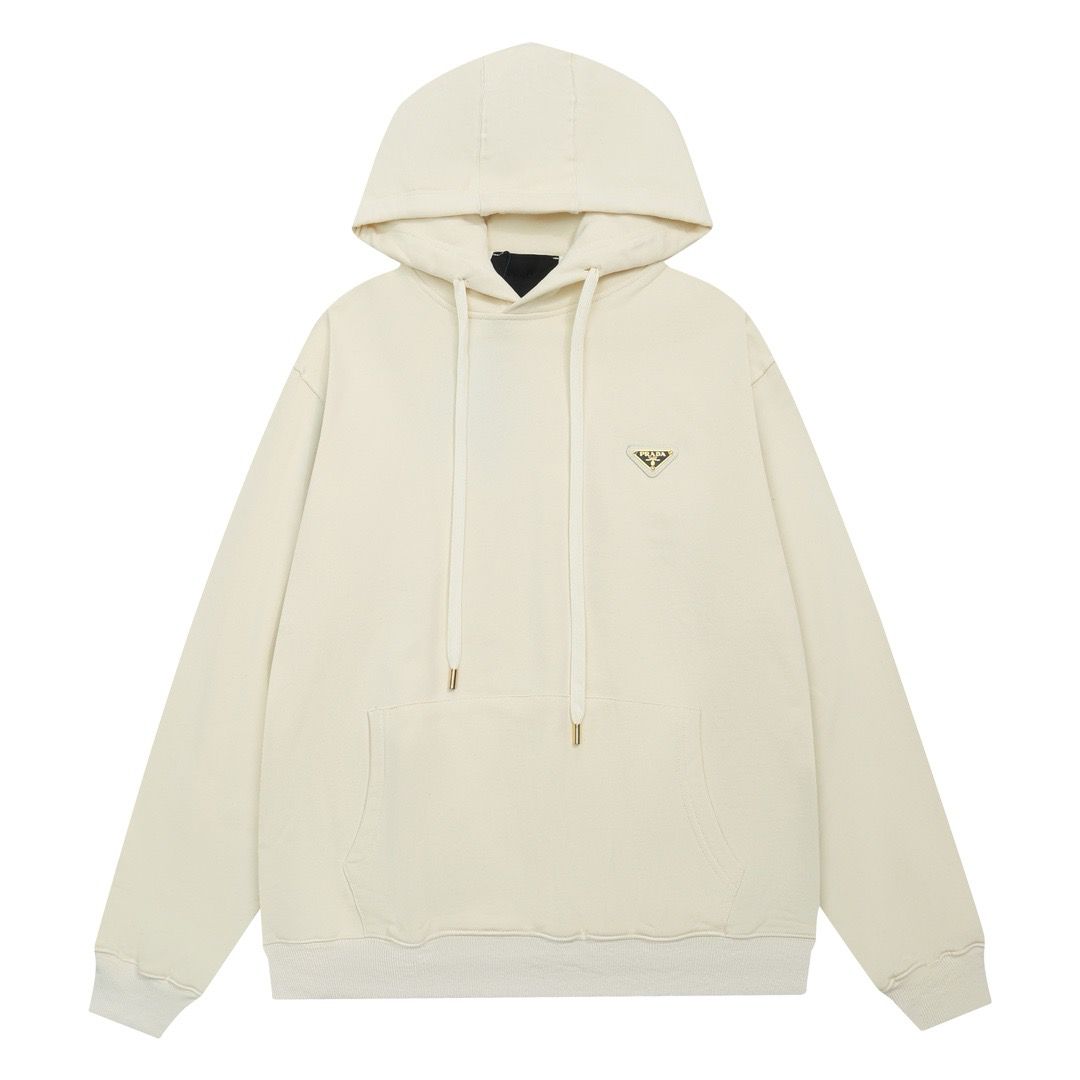 1:1 New black beige hoodie
