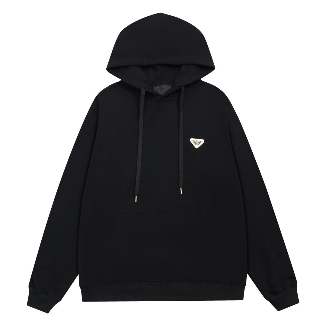 1:1 New black beige hoodie