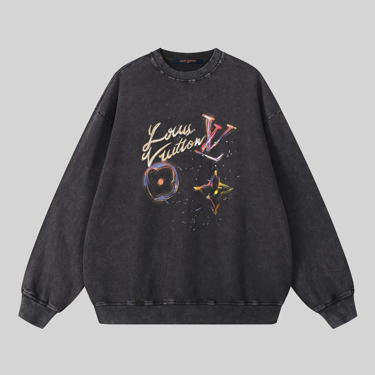 1:1 New washing color crewneck