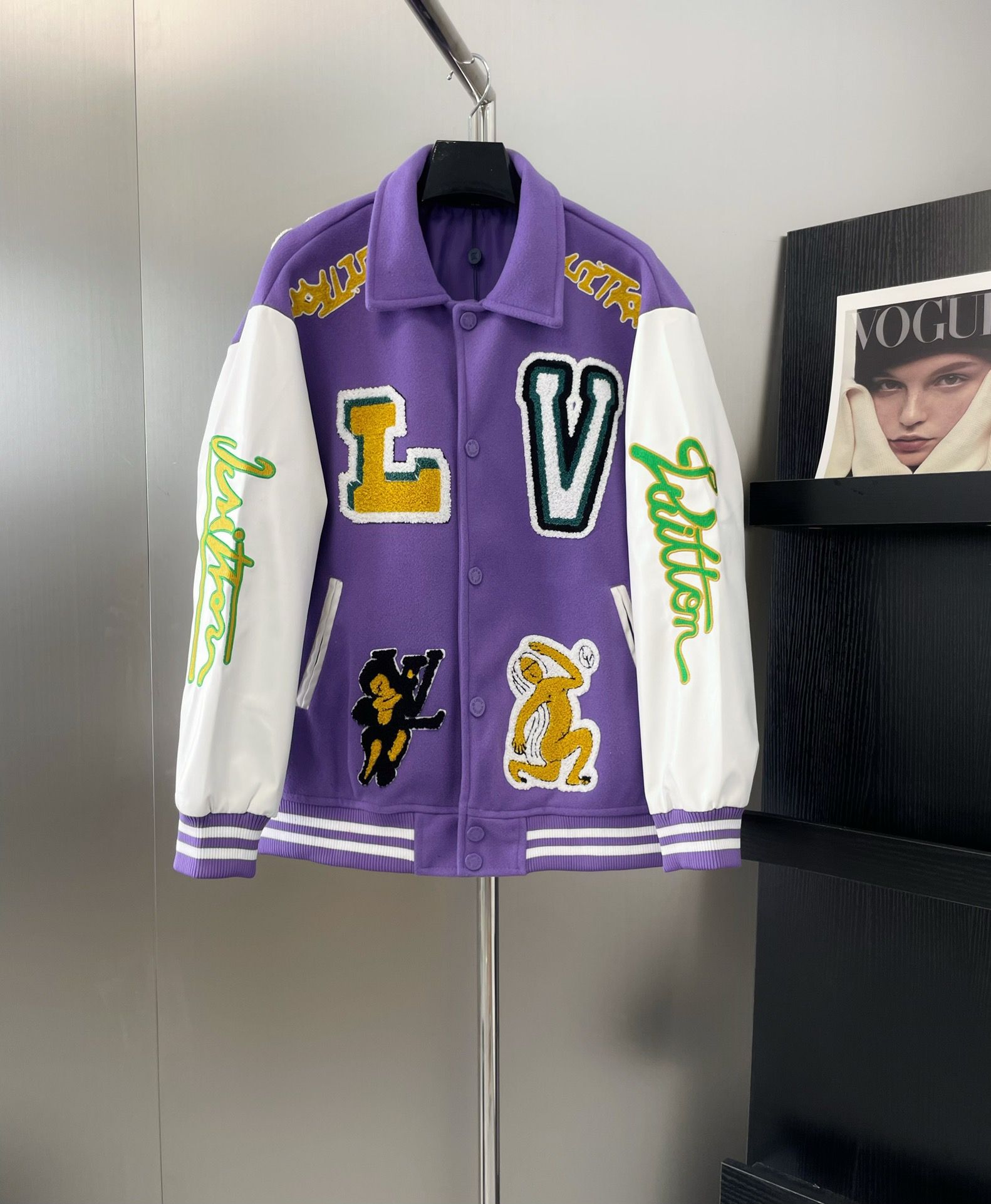 1:1 New purple jacket