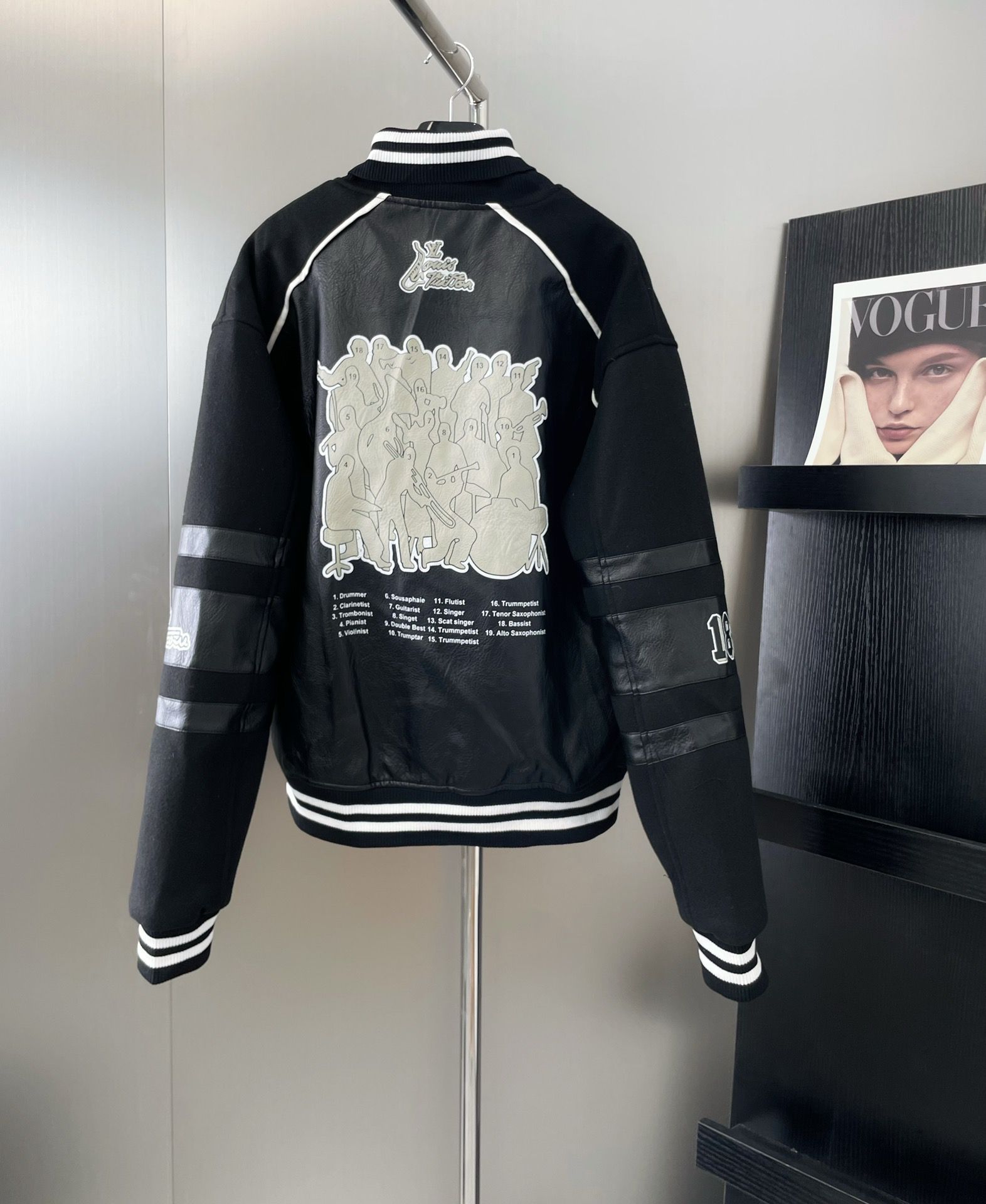 1:1 New black jacket