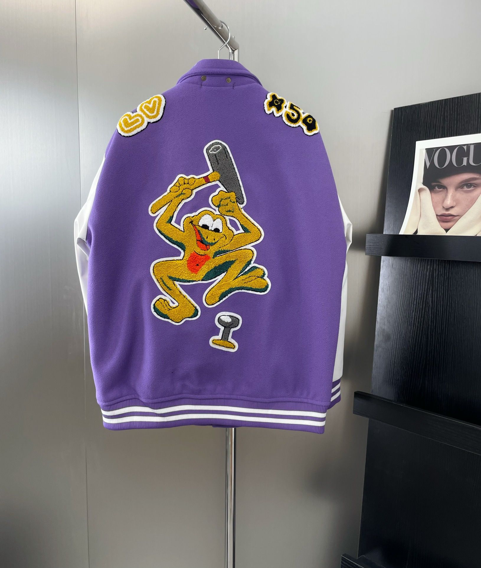 1:1 New purple jacket