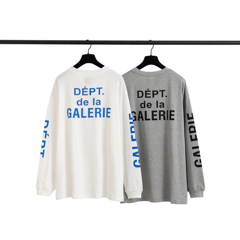 1:1 Version white grey oversize long sleeve
