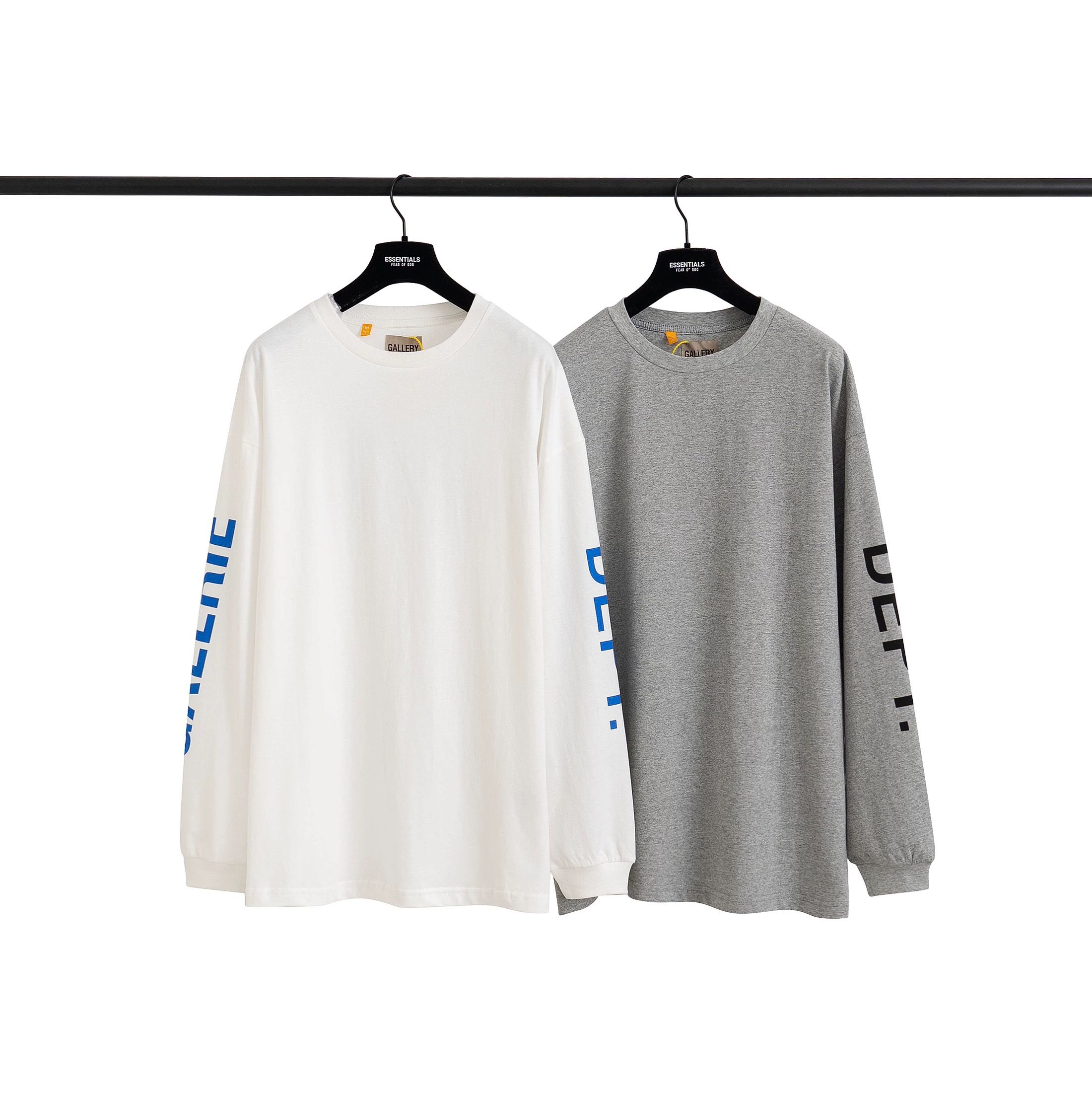 1:1 Version white grey oversize long sleeve