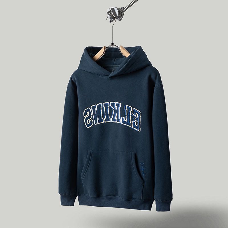1:1 new navy blue fleecing hoodie