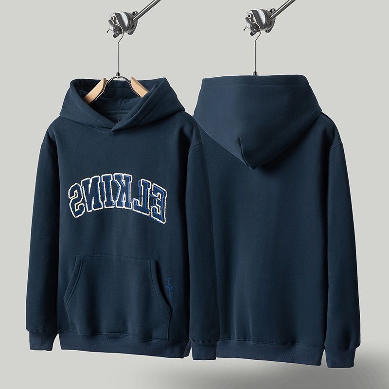 1:1 new navy blue fleecing hoodie