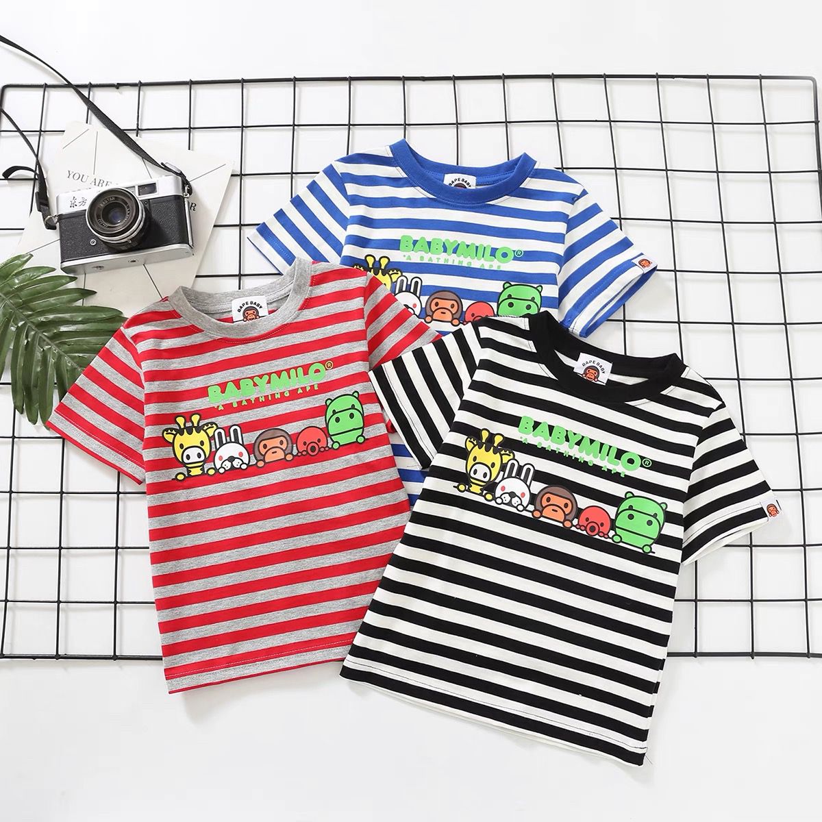 1:1 Version classic stripe tshirt
